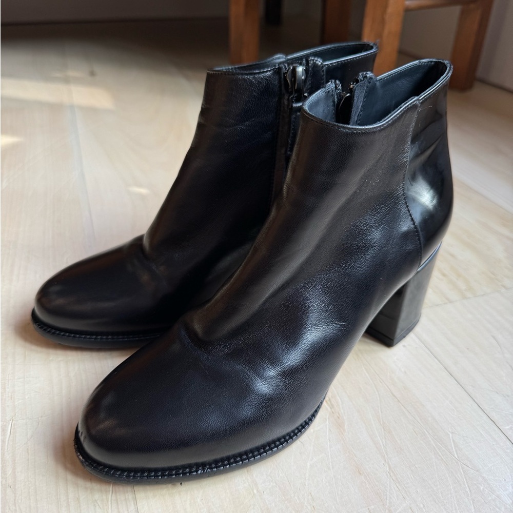 Nando Muzi Leather Fur Lined Leather Boot